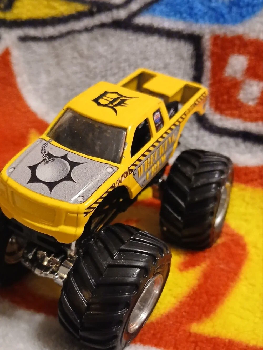 Hot Wheels bright yellow